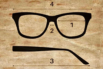 Как выбрать очки по размеру. Обозначения на очках.